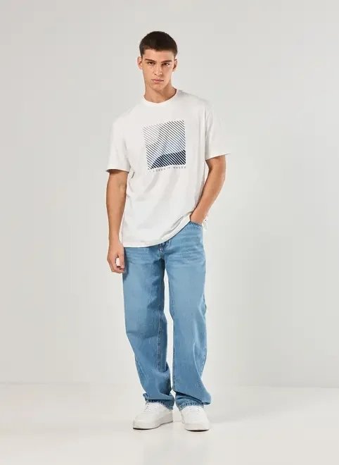 camiseta off-white comfort waves camiseta off-white comfort waves
