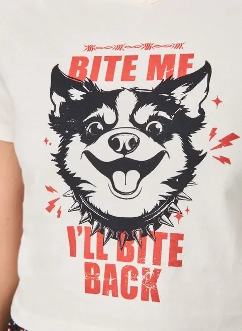 blusa raglan estampa doguinho blusa raglan estampa doguinho