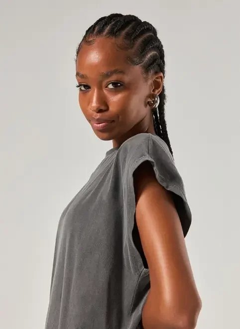 vestido midi preto estonado vestido midi preto estonado