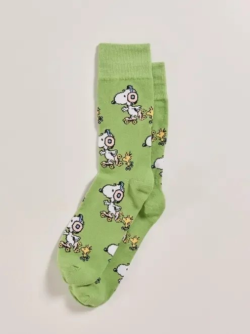 meia snoopy de patins meia snoopy de patins