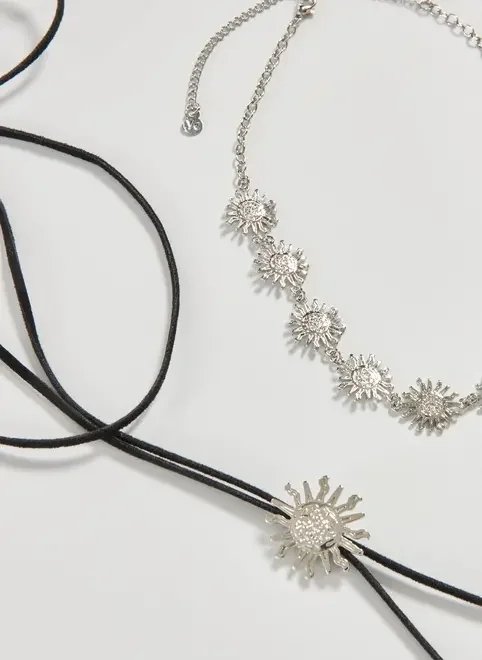 conjunto choker e gravatinha sol conjunto choker e gravatinha sol