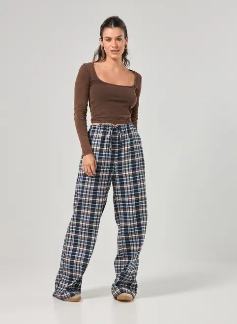 calça xadrez estilo pijama calça xadrez estilo pijama