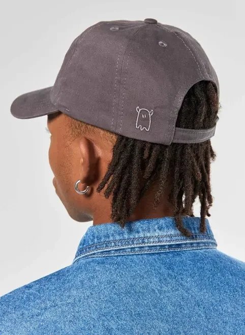 boné cinza chumbo boné cinza chumbo