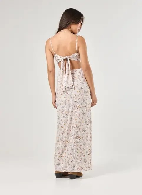 vestido longo estampa mística vestido longo estampa mística