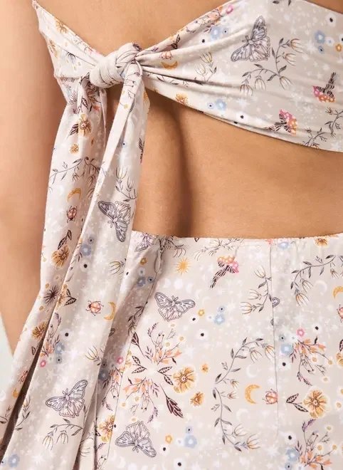 vestido longo estampa mística vestido longo estampa mística