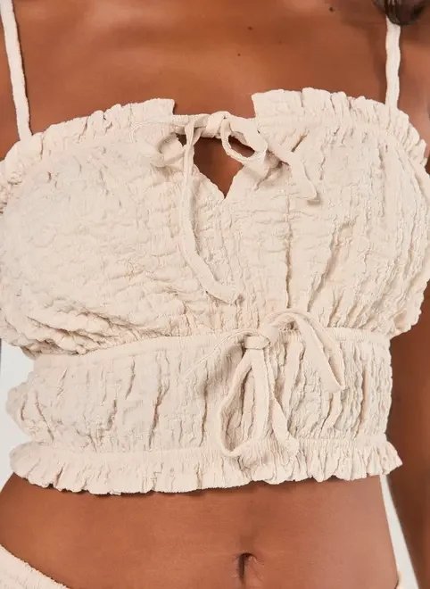 cropped texturizado amarração cropped texturizado amarração