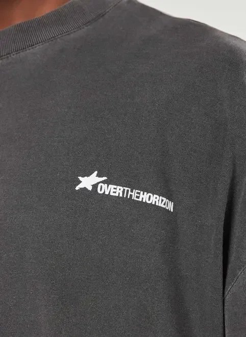 camiseta oversized estonada horizon camiseta oversized estonada horizon