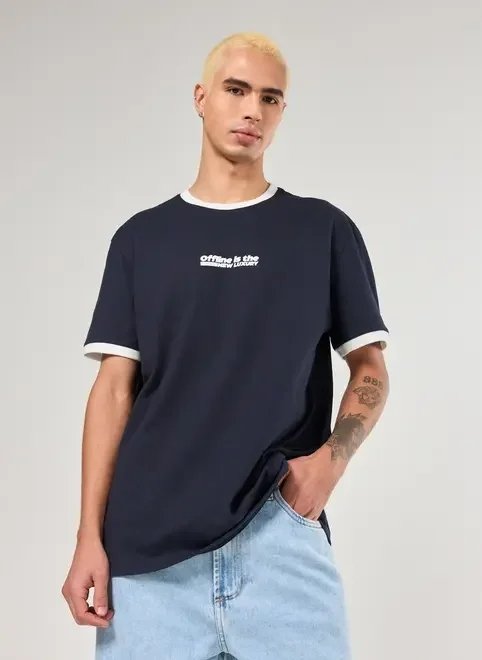 camiseta comfort malhão marinho offline camiseta comfort malhão marinho offline