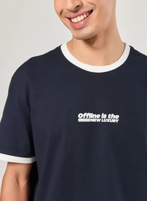 camiseta comfort malhão marinho offline camiseta comfort malhão marinho offline