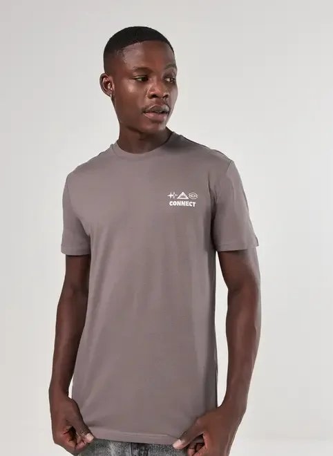 camiseta regular chumbo connect camiseta regular chumbo connect