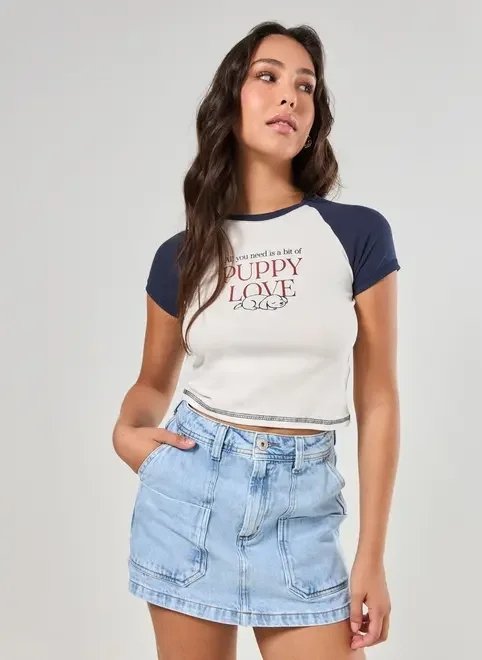 mini tee raglan puppy mini tee raglan puppy