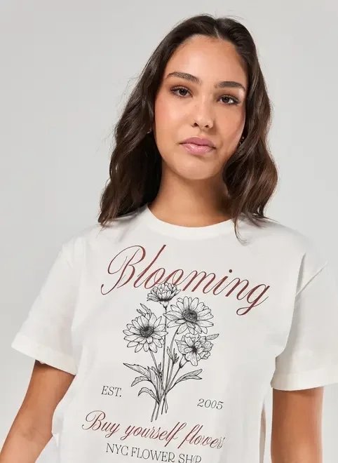 camiseta off-white flores camiseta off-white flores