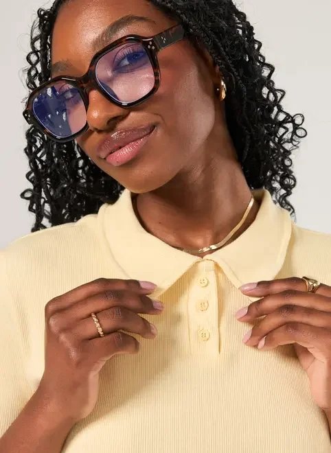 cropped polo ribana cropped polo ribana