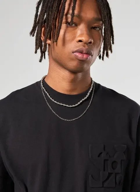 conjunto colares esferas prateadas conjunto colares esferas prateadas