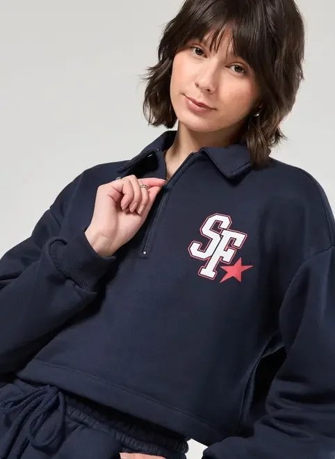 moletom marinho gola san francisco moletom marinho gola san francisco