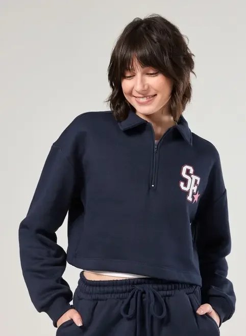 moletom marinho gola san francisco moletom marinho gola san francisco