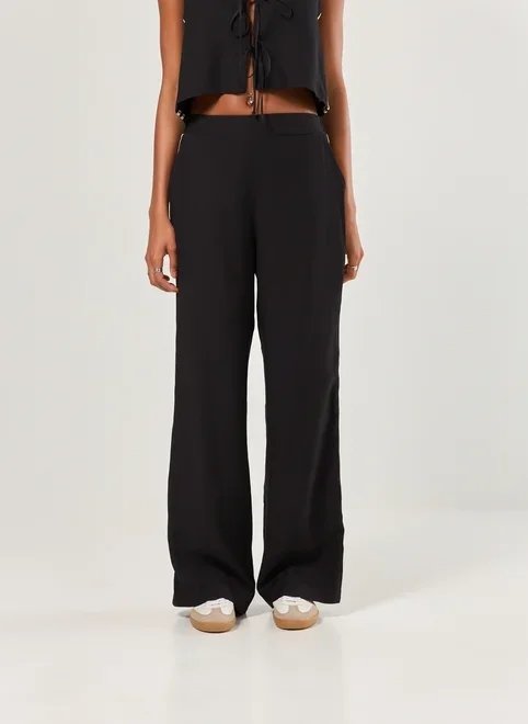 calça reta listra lateral calça reta listra lateral