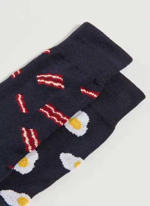 meia preta ovos e bacon meia preta ovos e bacon