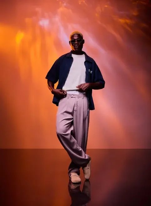 calça sarja cinza alfaiataria calça sarja cinza alfaiataria