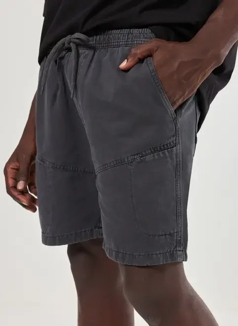 bermuda sarja chumbo bermuda sarja chumbo