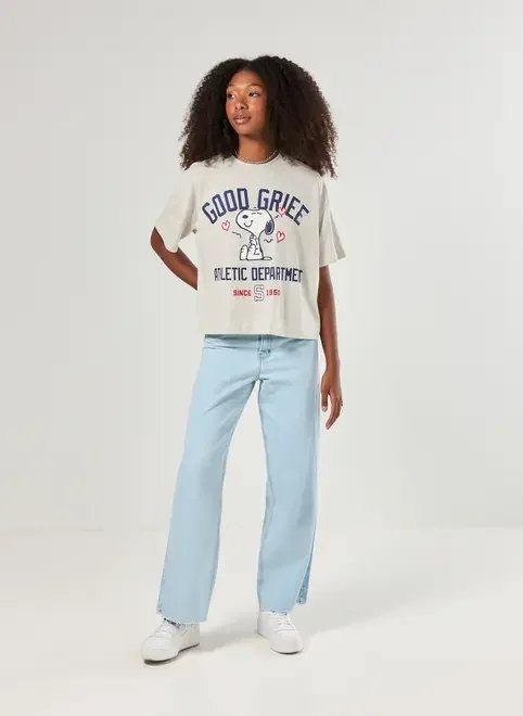 camiseta cinza box snoopy camiseta cinza box snoopy