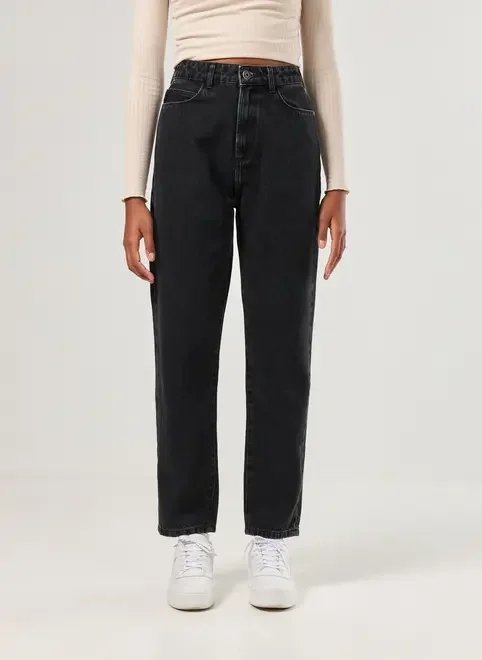 calça jeans cintura alta mom calça jeans cintura alta mom