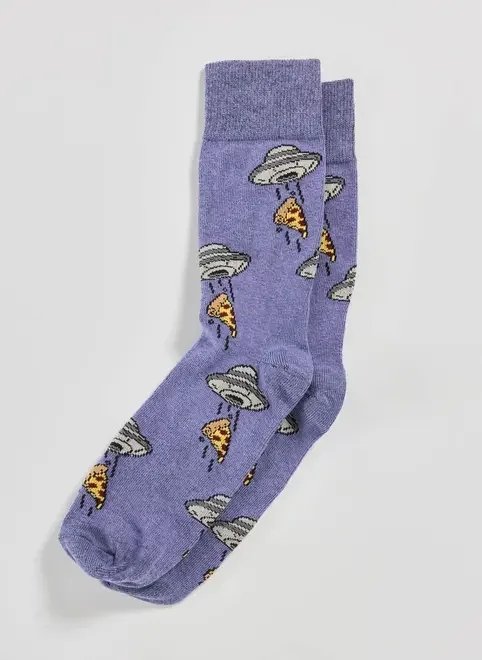 meia azul pizza abduzida meia azul pizza abduzida