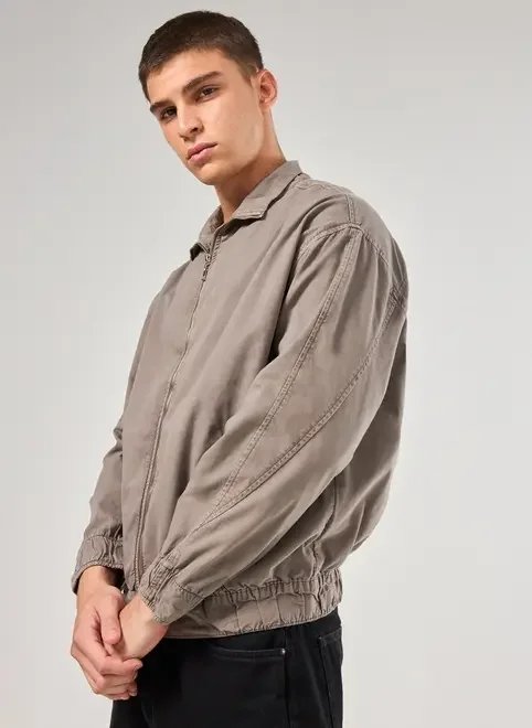 jaqueta sarja bomber chumbo jaqueta sarja bomber chumbo