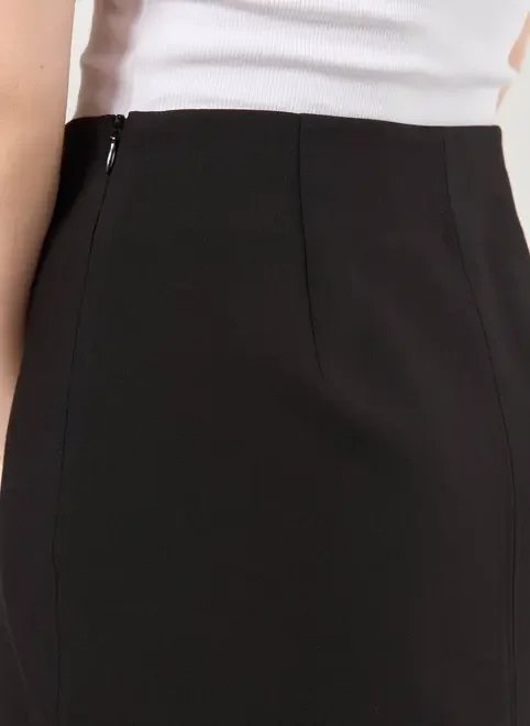 saia com short alfaiataria preta saia com short alfaiataria preta