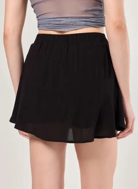 saia curta preta babado saia curta preta babado