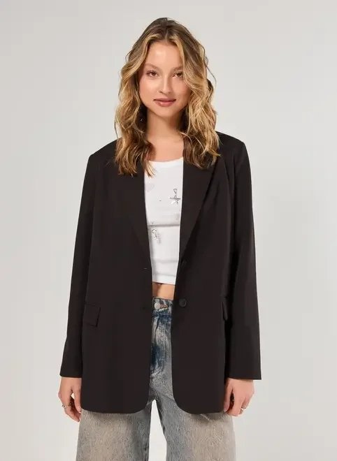 blazer oversized preto blazer oversized preto