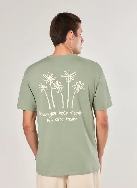 camiseta comfort verde simple camiseta comfort verde simple