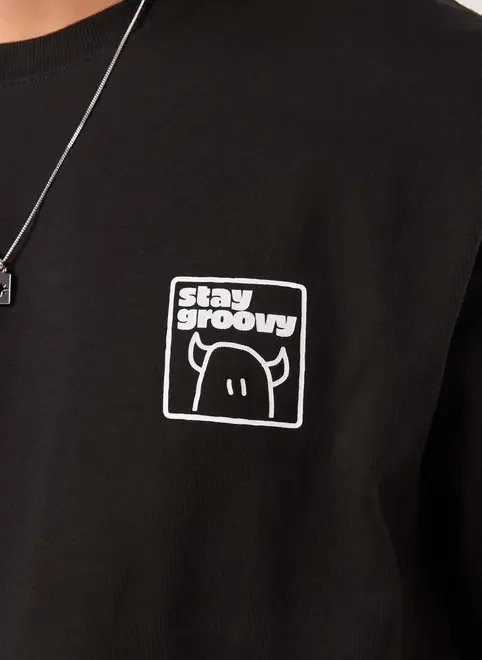 camiseta comfort preta groovy camiseta comfort preta groovy