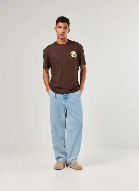 camiseta comfort marrom twist solve camiseta comfort marrom twist solve