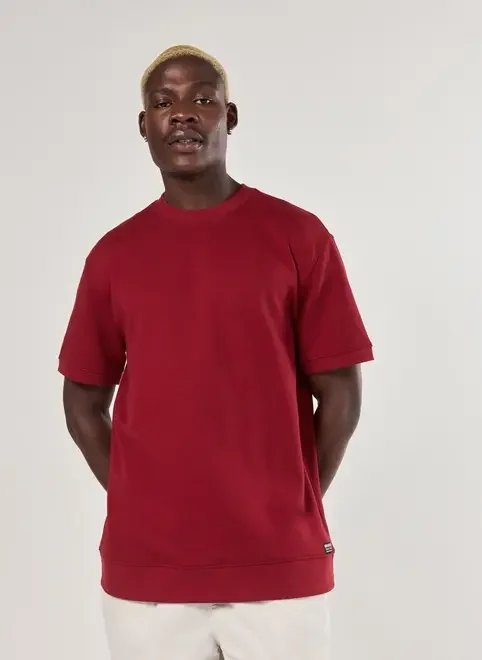 camiseta comfort malhão com barra camiseta comfort malhão com barra