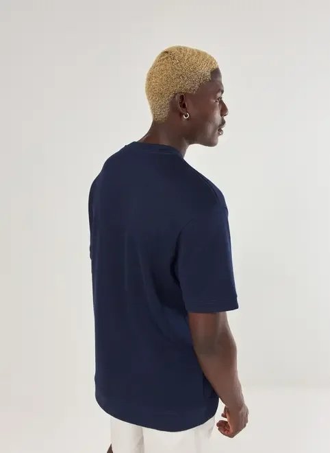 camiseta comfort malhão com barra camiseta comfort malhão com barra