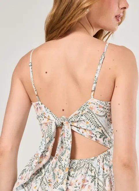 vestido midi estampado fios metalizados vestido midi estampado fios metalizados