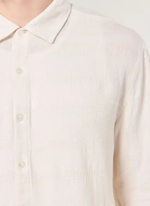 camisa box manga longa textura camisa box manga longa textura