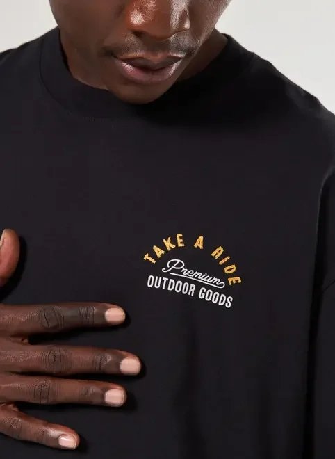 camiseta box malhão estampa bordada camiseta box malhão estampa bordada