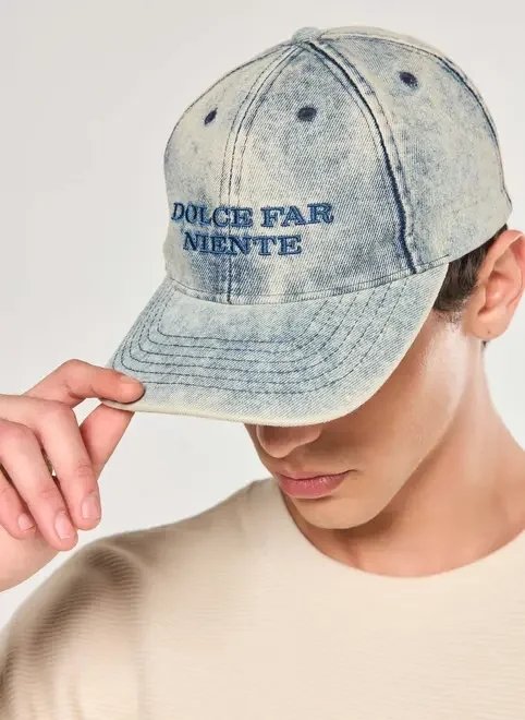 boné jeans estonado dolce boné jeans estonado dolce