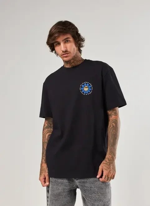 camiseta comfort preta estampa fun camiseta comfort preta estampa fun