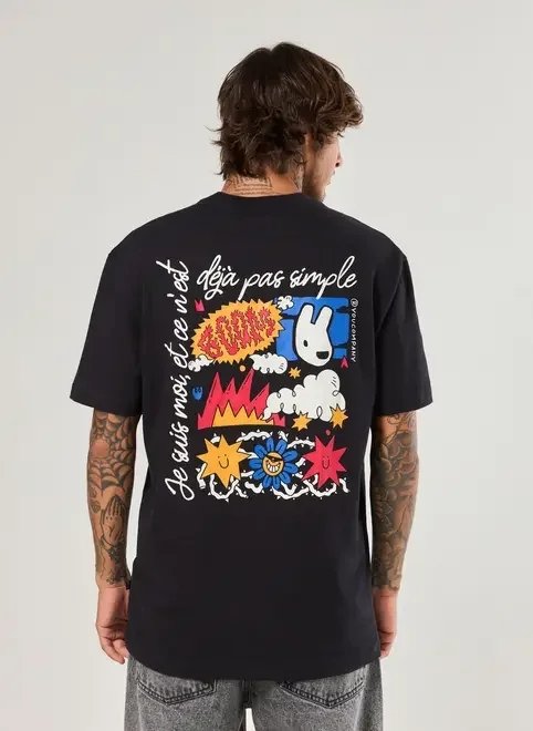 camiseta comfort preta estampa fun camiseta comfort preta estampa fun