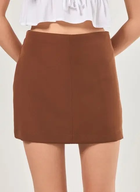 short saia básico em tecido short saia básico em tecido