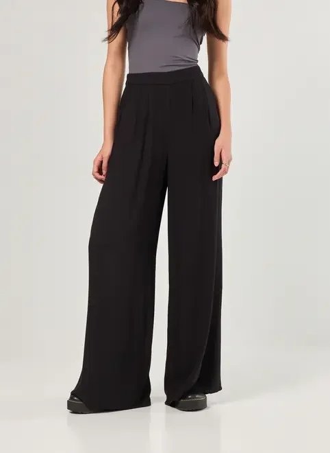 calça viscose wide leg calça viscose wide leg