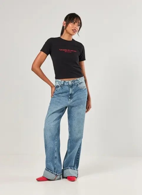 camiseta preta it's you camiseta preta it's you