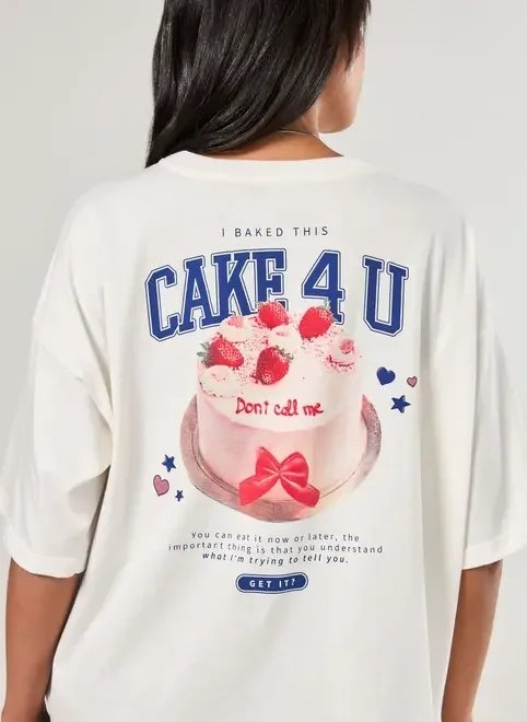 camiseta box off-white cake camiseta box off-white cake