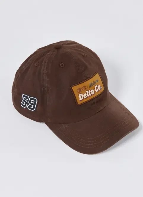 boné marrom delta boné marrom delta