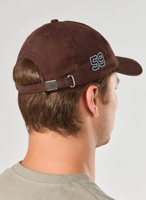 boné marrom delta boné marrom delta