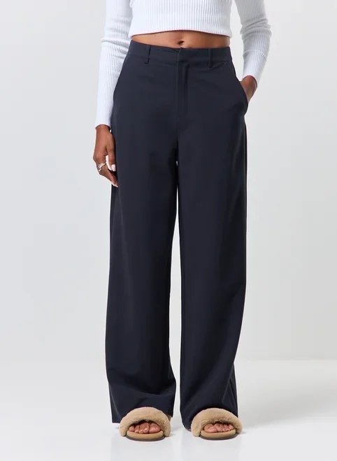 calça reta alfaiataria calça reta alfaiataria