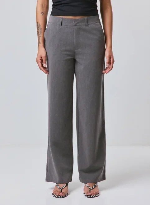 calça reta alfaiataria calça reta alfaiataria